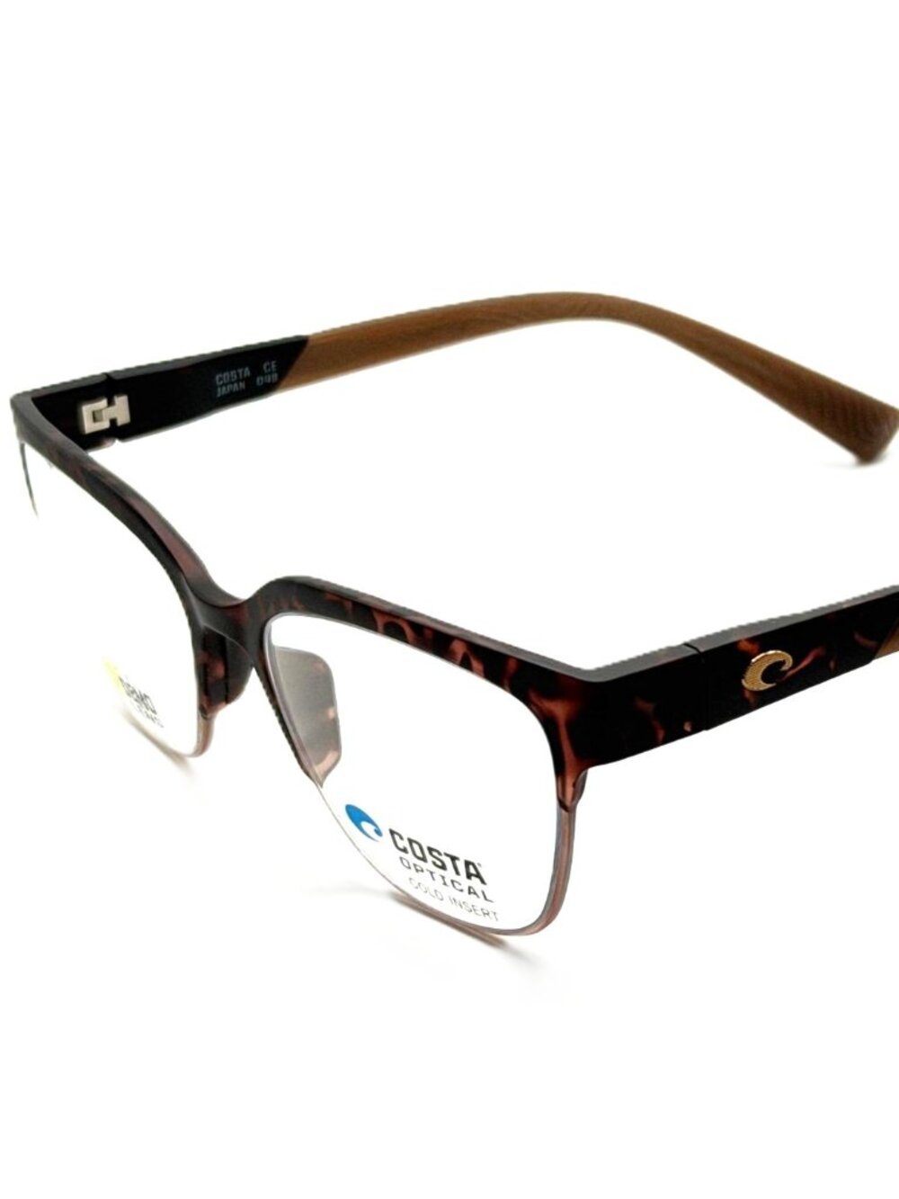 COSTA DEL MAR 0CR230 239R Havana Brown Unisex Eyeglasses 51mm 18 130